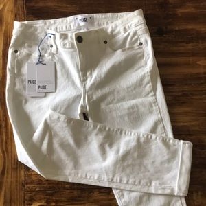 PAIGE white skinny jeans